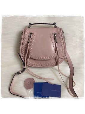 NEW! Rebecca Minkoff Small Vanity Saddle Crossbody Bag